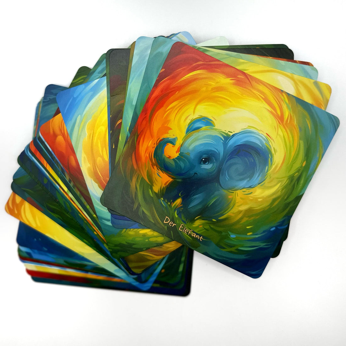 Kinderyogakarten für kinderyoga stopptanz übungen