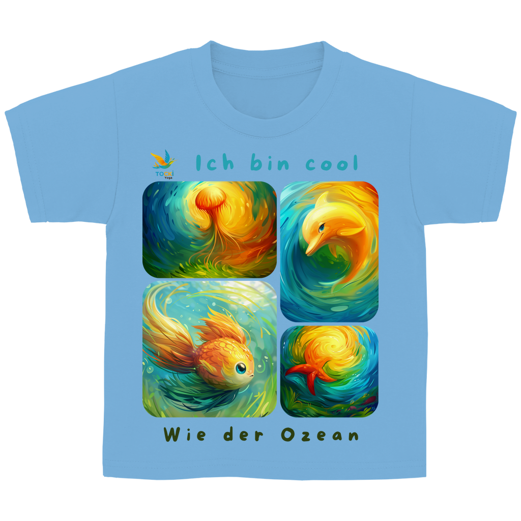 Kinder T-Shirt "Cool wie der Ozean"