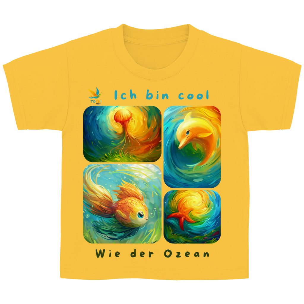 Kinder T-Shirt "Cool wie der Ozean"