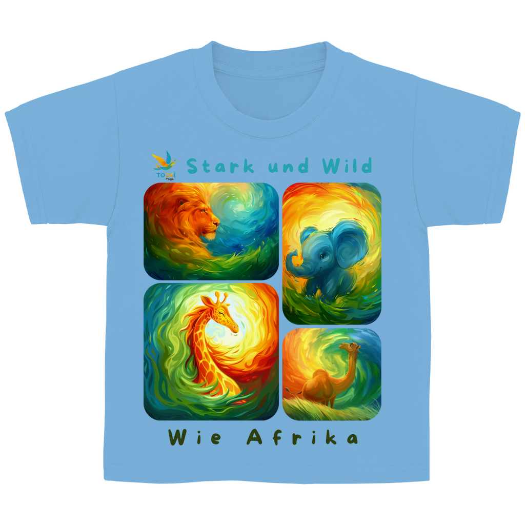 Kinder T-Shirt "Stark und Wild wie Afrika"