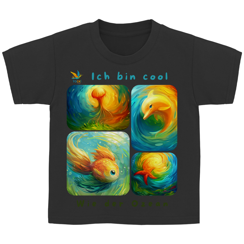 Kinder T-Shirt "Cool wie der Ozean"