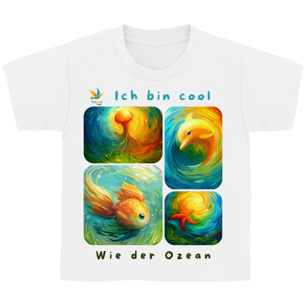Kinder T-Shirt "Cool wie der Ozean"